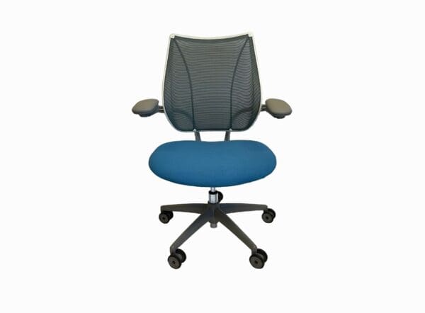 Contact us for bulk order discount of used blue office chairs Florida
