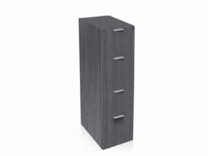 KUL 4 drawer vertical file (gry)