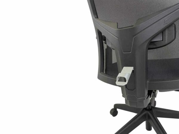 KUL TaskTaker mesh high back task chair w/ adjustments back closeup view