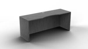 24in x 71in Dove Oak Laminate Modesty Panel Credenza Shell w/ Lam Mod near Longwood KUL office furniture