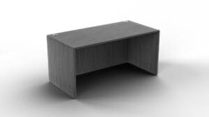 30in x 60in Dove Oak Laminate Modesty Panel Desk Shell near Longwood KUL office furniture