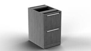 18in Dove Oak File File Pedestal in Orlando KUL office furniture