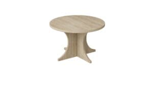 36in Aged Oak Round Table in Orlando KUL office furniture